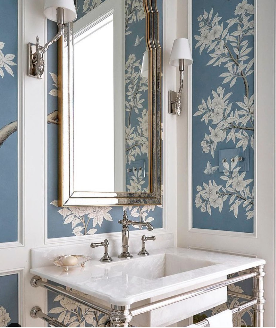 CHINTZ-PIRATION: PRETTY POWDER ROOMS – Mrs. Chintzy Loves Chintz
